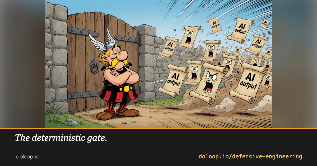The deterministic gate OG card
